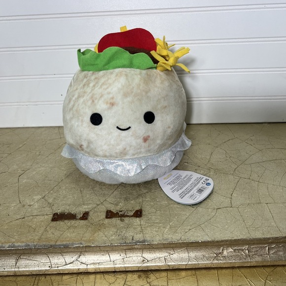 Squishmallow Flip A Mallows 8" Austin and Bernardo/Avocado, Burrito NWT Plush - Picture 8 of 10